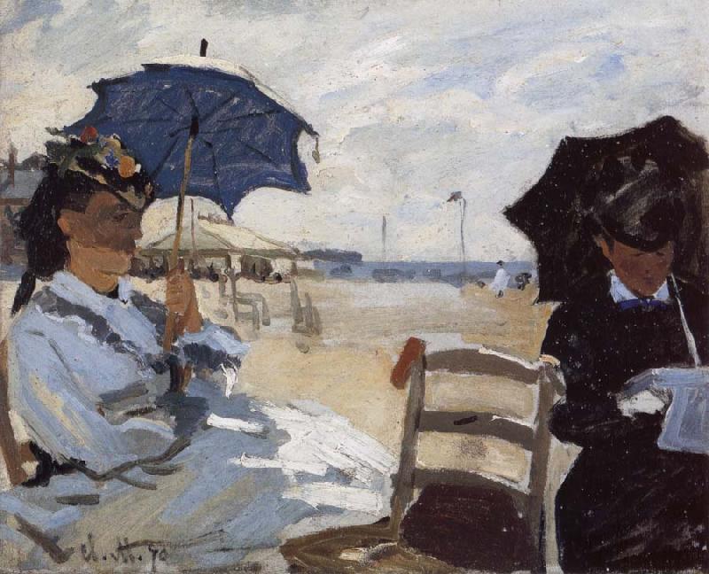  The Beach at Trouville